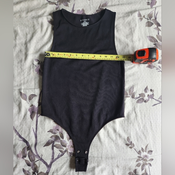 Dynamite Sabina Muscle Seamless Bodysuit - Black - Medium - Picture 2 of 6